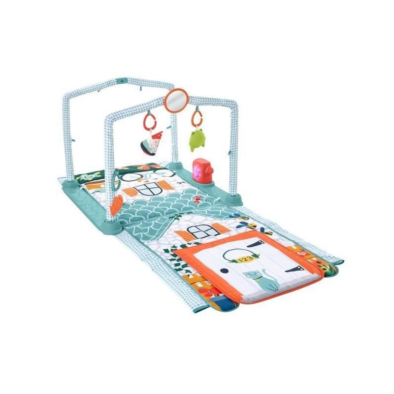 FISHER-PRICE - Mon Tapis - Cabane 3 En 1 - jouet naissance 1er age - 0 mois et +