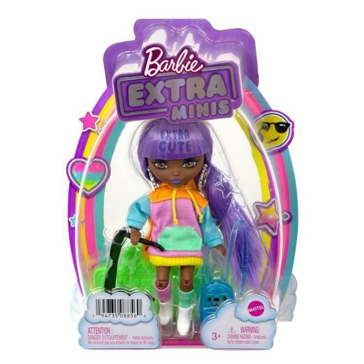 Barbie - Barbie Extra Mini Modele 7 - Poupée - 3 ans et +