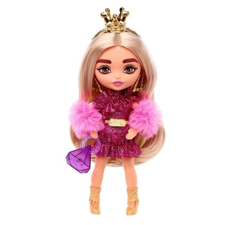 Barbie - Barbie Extra Mini Modele 8 - Poupée - 3 ans et +