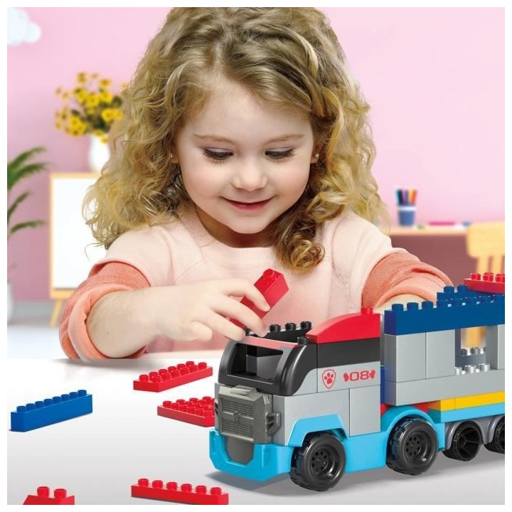 MEGA BLOKS - Le Pat Patrouilleur - jouet de construction - 1er age - 3