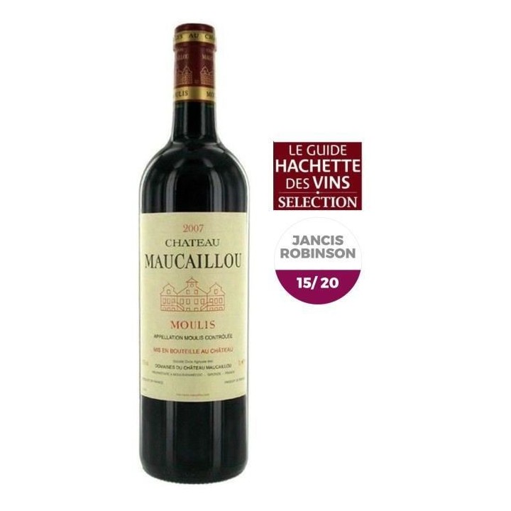 Château Maucaillou 2007 Moulis - Vin rouge de Bordeaux
