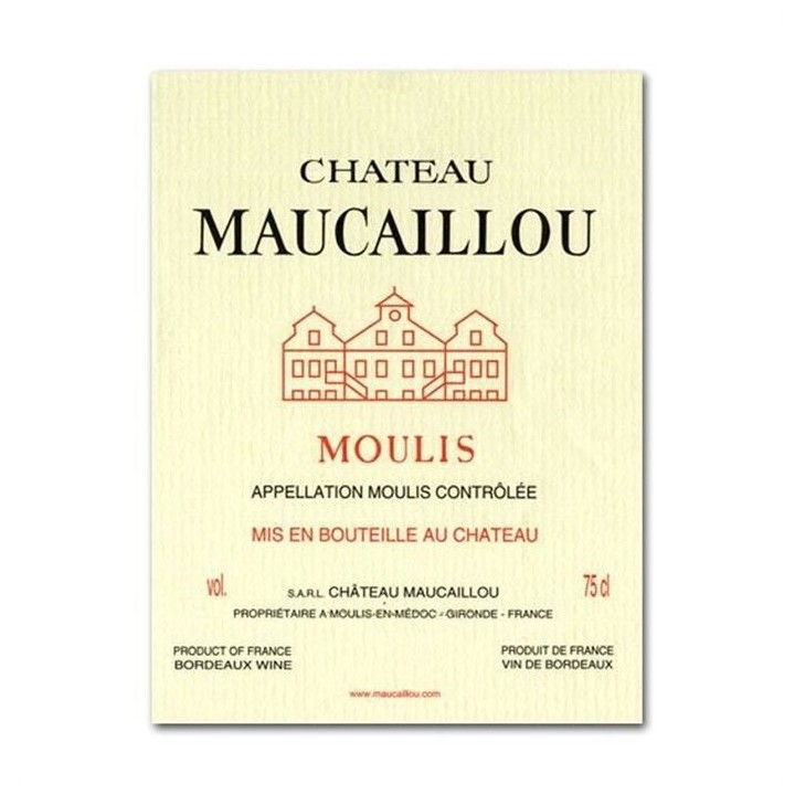 Château Maucaillou 2007 Moulis - Vin rouge de Bordeaux