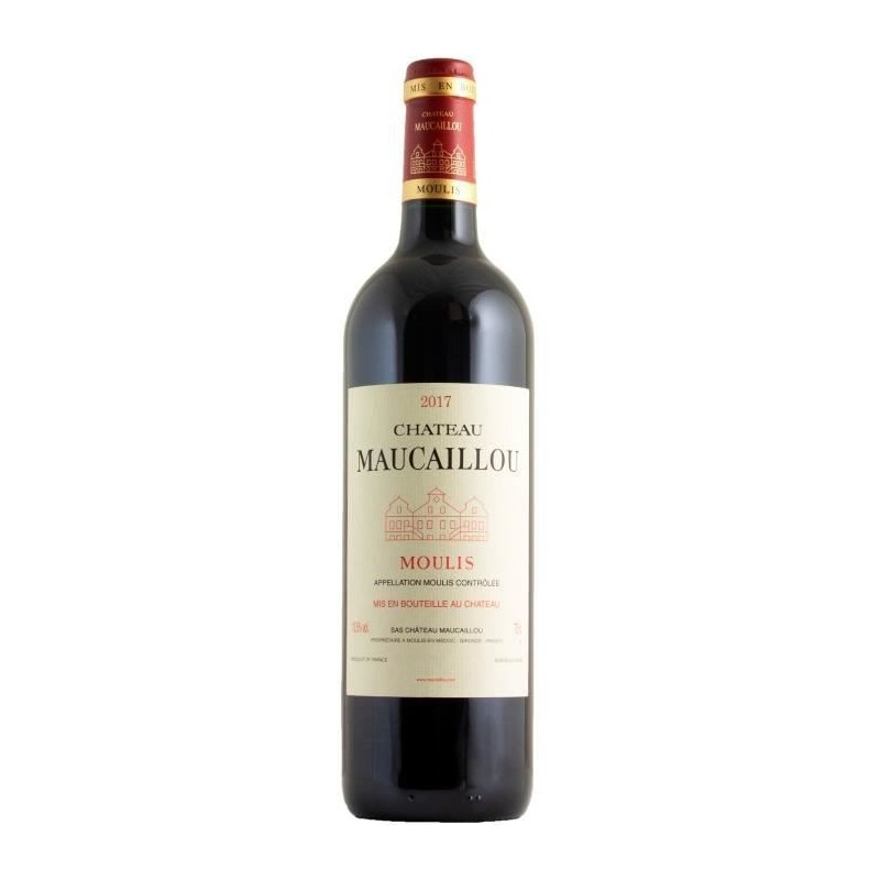 Château Maucaillou 2017 Moulis-en-Médoc - Vin rouge de Bordeaux