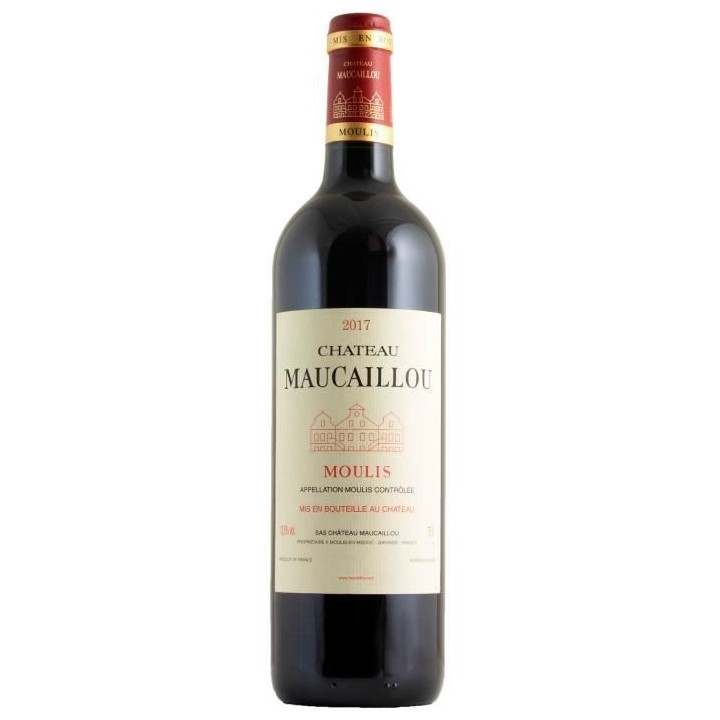 Château Maucaillou 2017 Moulis-en-Médoc - Vin rouge de Bordeaux