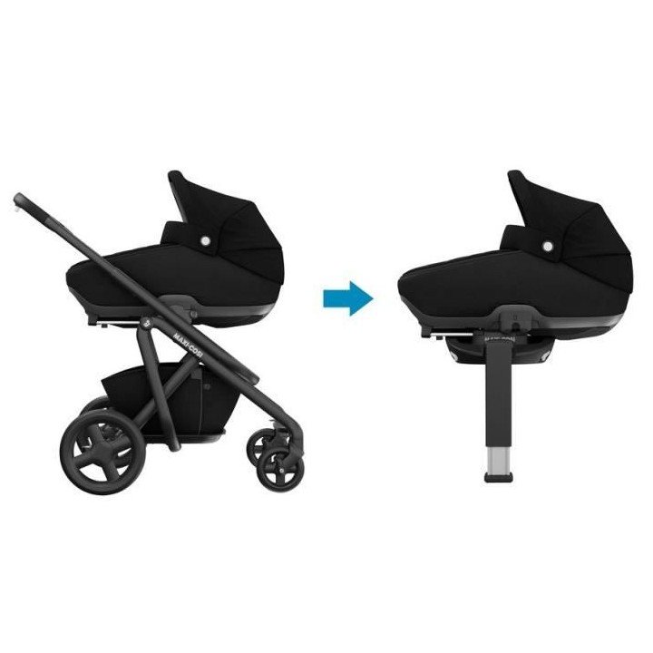 Nacelle Sécuritaire MAXI COSI Jade, Groupe 0, Isofix, i-Size, avec r