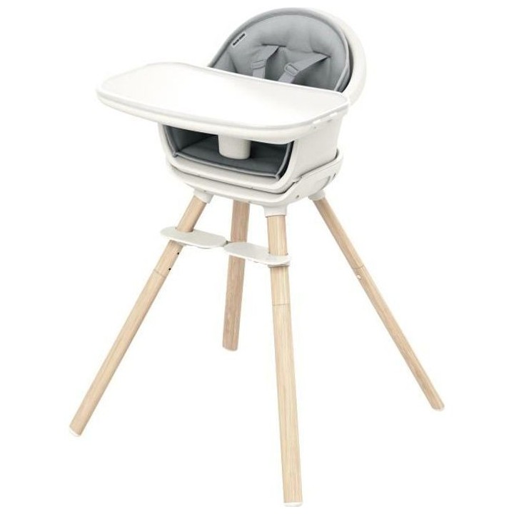 MAXI-COSI Moa Chaise haute bébé évolutive 8 en 1, Chaise haute/Réh