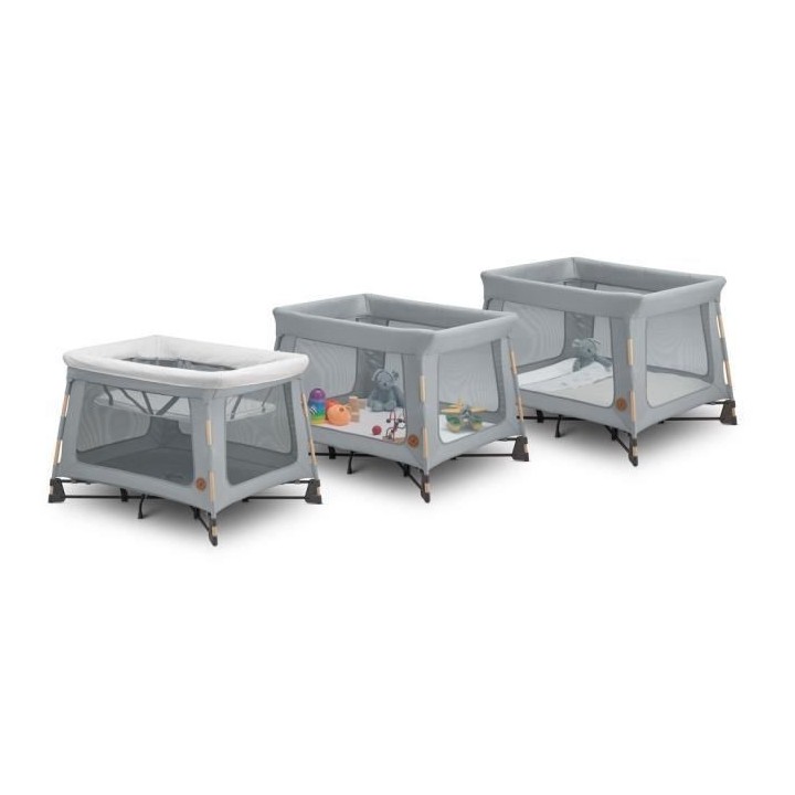 MAXI-COSI Swift Lit de voyage 3 en 1: Berceau, Lit et Parc, léger et