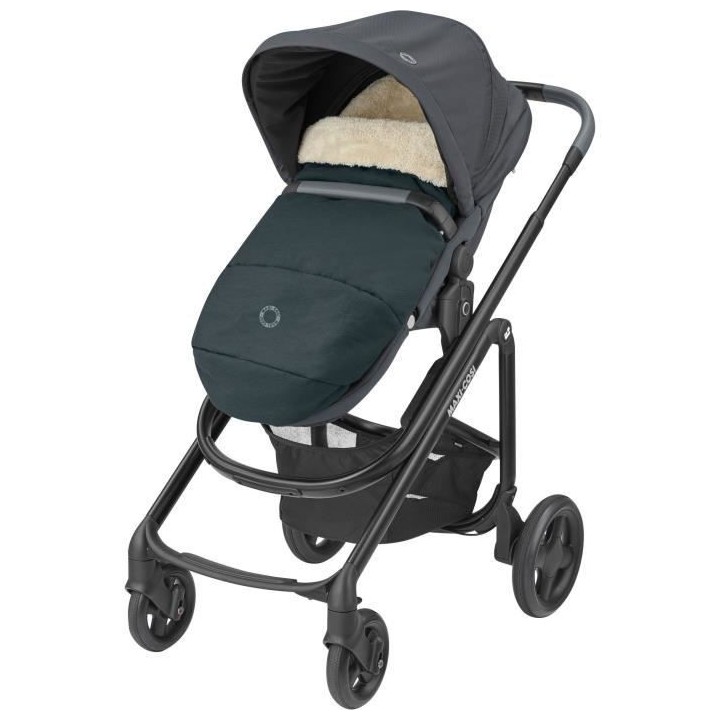 MAXI-COSI Chanceliere 2 en 1 pour poussette, tissu polaire, Essential