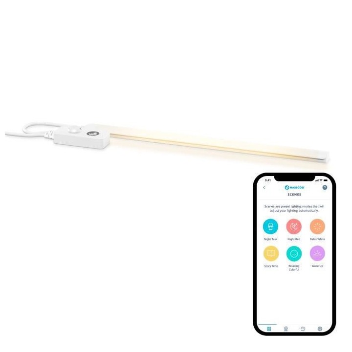 MAXI-COSI Veilleuse de lit connectée pour bébé glow, détecteur de
