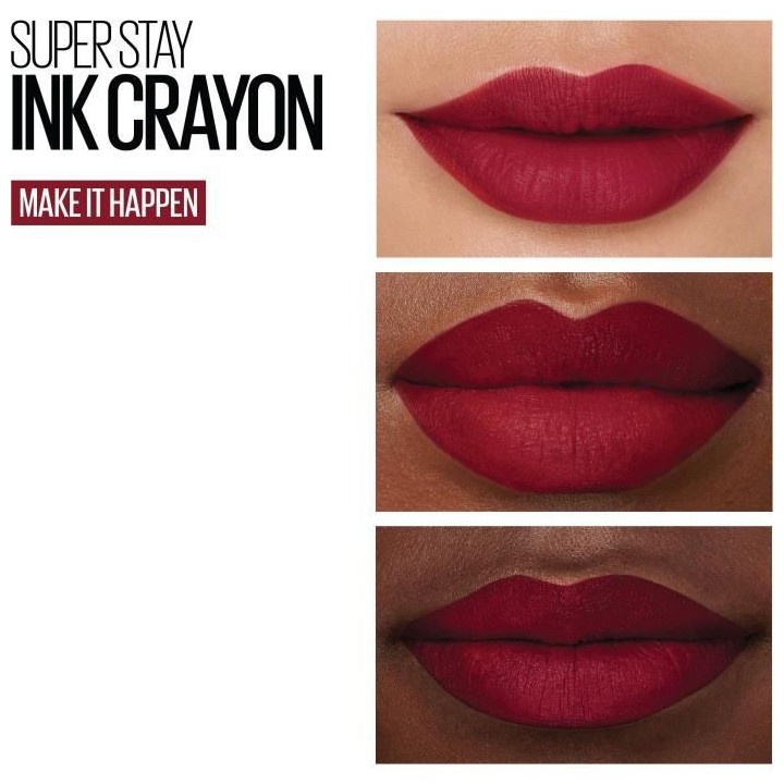 Crayon Rouge a Levres Superstay Ink MAYBELLINE NEW YORK - Make It Happ