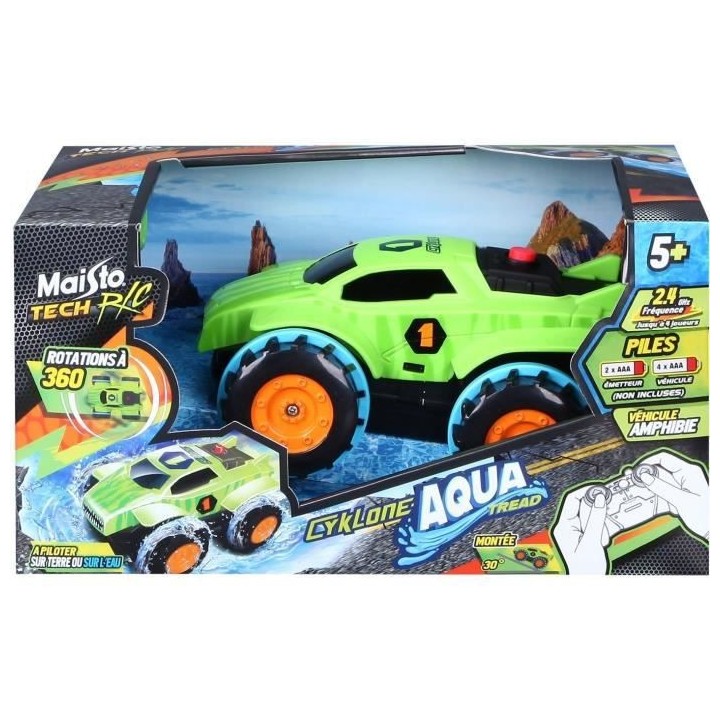 MAISTO RC - CYKLONE AQUA TREAD - Dino Vert