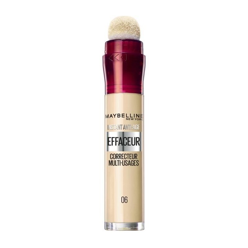 Correcteur multi-usages Instant Anti-Âge L'Effaceur MAYBELLINE NEW YORK - 06 Jaune neutralisant