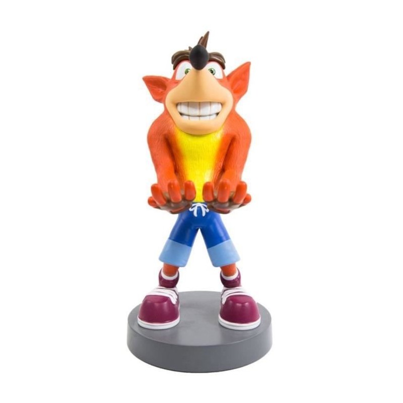 Figurine Crash Bandicoot - Support & Chargeur pour Manette et Smartphone - Exquisite Gaming