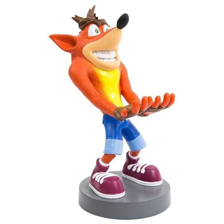 Figurine Crash Bandicoot - Support & Chargeur pour Manette et Smartpho