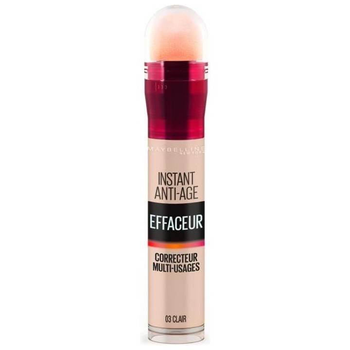 Correcteur N°03 Clair Instant Anti-Âge L'Effaceur MAYBELLINE NEW YOR