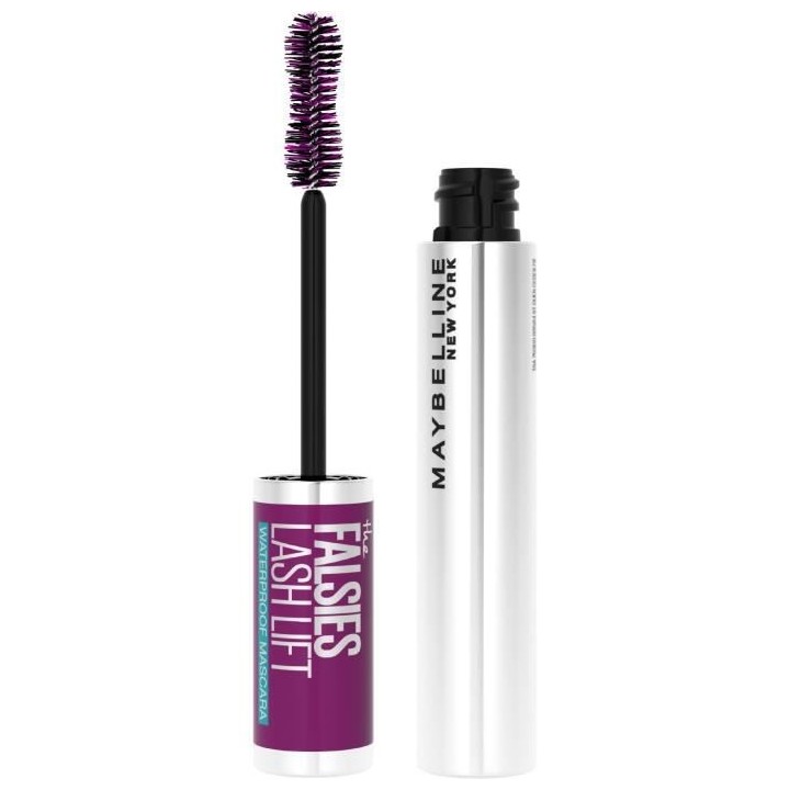 Mascara effet faux cils Noir The Falsies Lash Lift Waterproof MAYBELLI