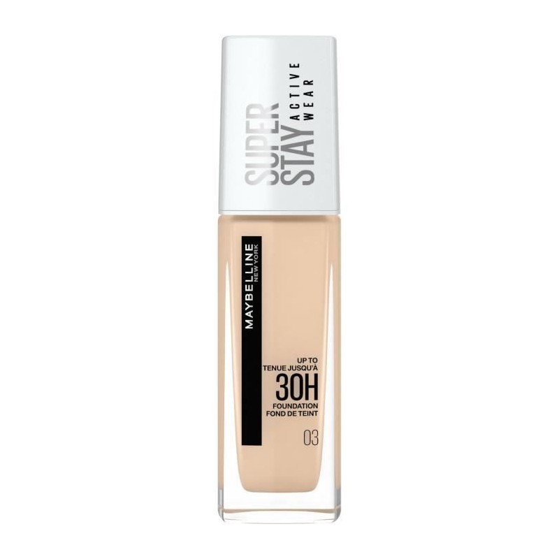 Fond de Teint Superstay 30H MAYBELLINE NEW YORK - N°03 Ivoire Clair - 30 ml