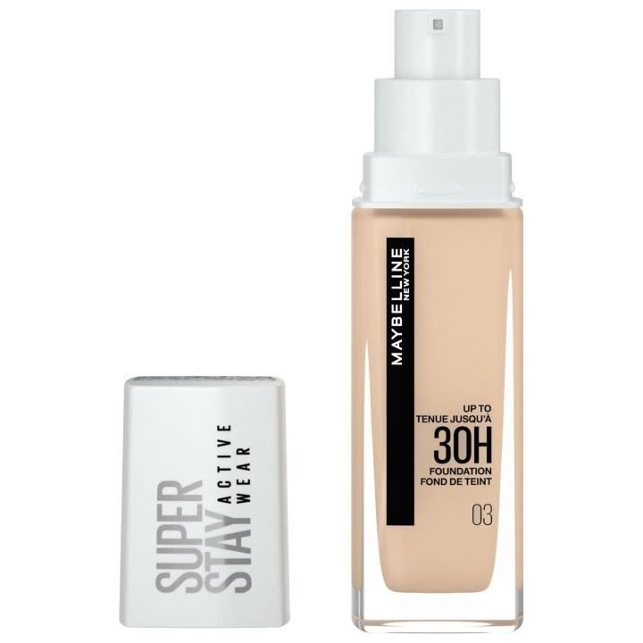 Fond de Teint Superstay 30H MAYBELLINE NEW YORK - N°03 Ivoire Clair -
