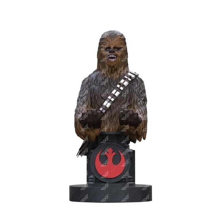 Figurine Chewbacca - Support & Chargeur pour Manette et Smartphone - E