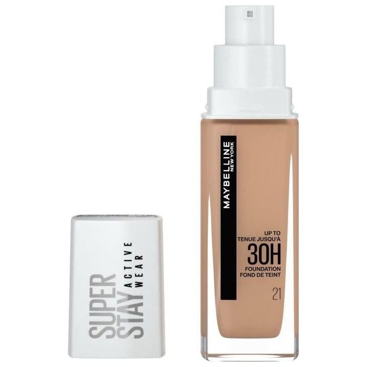 Fond de Teint Superstay 30H MAYBELLINE NEW YORK - N°21 Beige Doré -