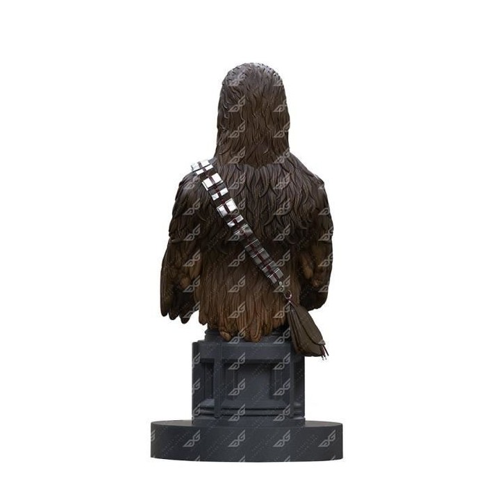 Figurine Chewbacca - Support & Chargeur pour Manette et Smartphone - E