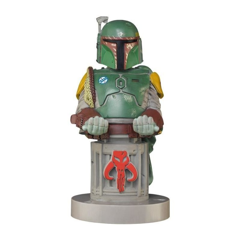 Figurine Boba Fett - Support & Chargeur pour Manette et Smartphone - Exquisite Gaming