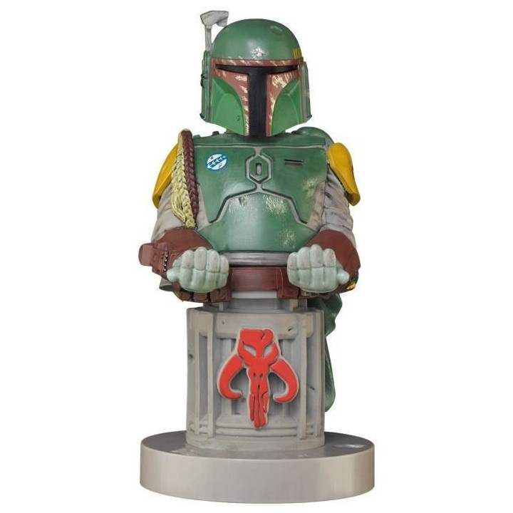 Figurine Boba Fett - Support & Chargeur pour Manette et Smartphone - E