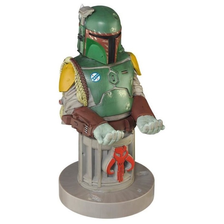 Figurine Boba Fett - Support & Chargeur pour Manette et Smartphone - E