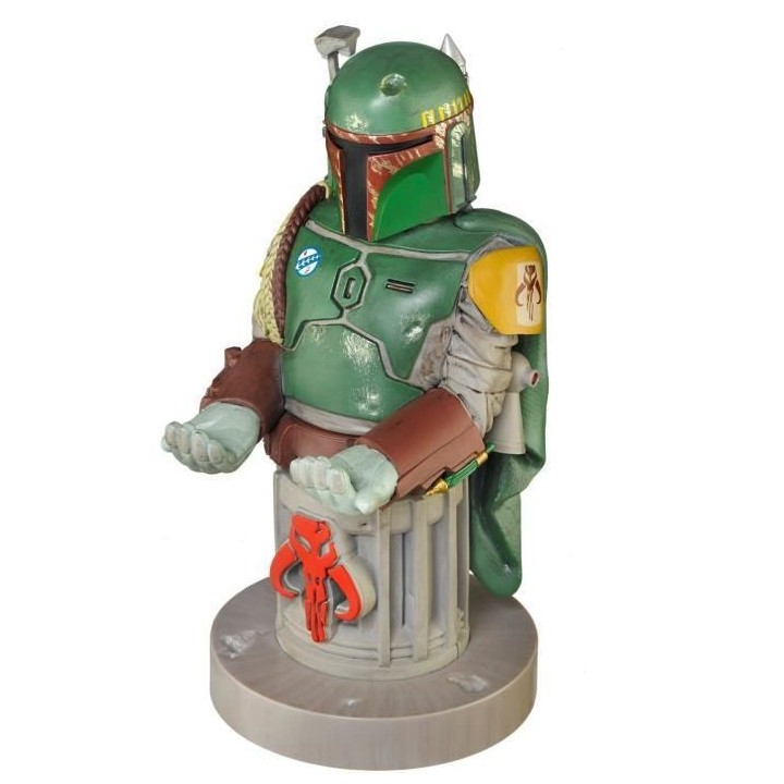 Figurine Boba Fett - Support & Chargeur pour Manette et Smartphone - E