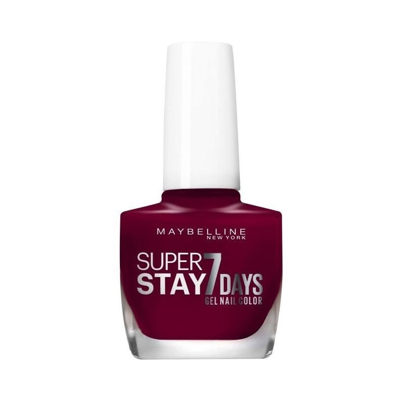 Vernis a ongles MAYBELLINE NEW YORK Superstay 7 Days longue tenue - 924 Magenta muse