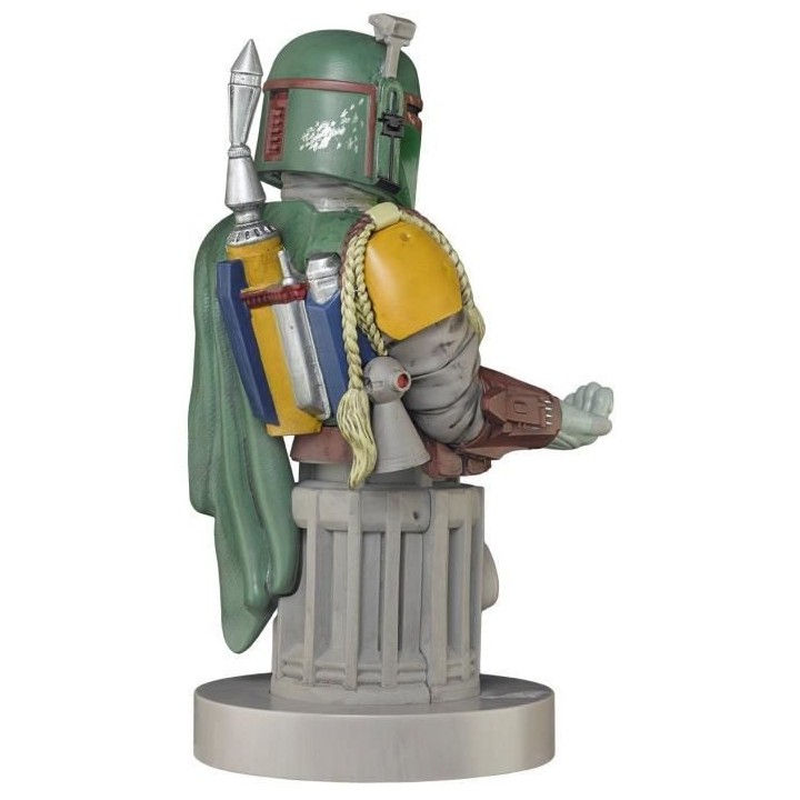 Figurine Boba Fett - Support & Chargeur pour Manette et Smartphone - E