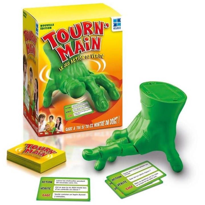 MEGABLEU Jeu de société - Tourn'Main