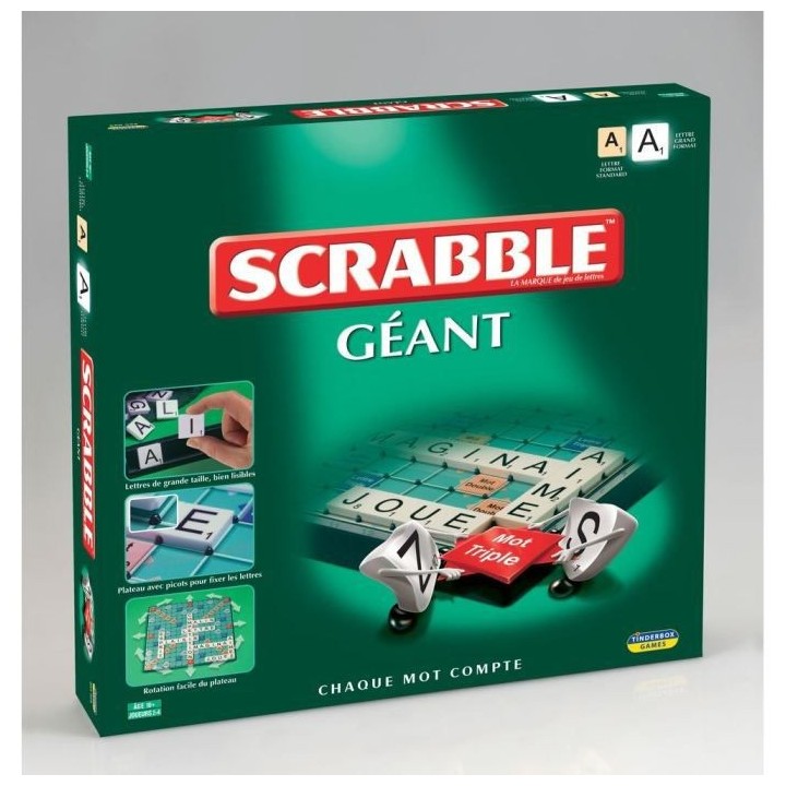 Scrabble Géant - Jeu de société - Mégableu