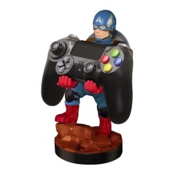 Figurine Captain America - Support & Chargeur pour Manette et Smartphone - Exquisite Gaming