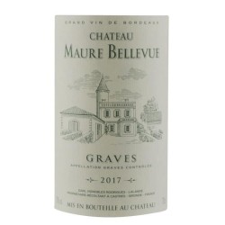 Château Maure Bellevue 2017 Graves - Vin rouge de Bordeaux