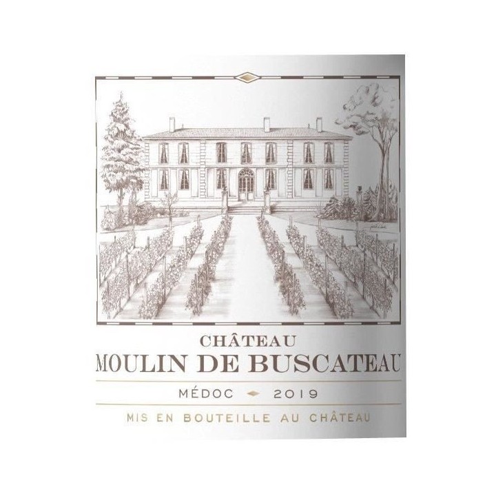 Château Moulin de Buscateau 2019 Médoc - Vin rouge de Bordeaux