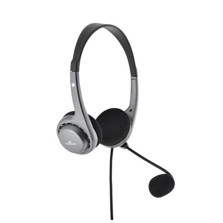 BLUESTORK Casque-Micro bureautique confort MC101 - Compatible Windows