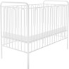 POLINI LIt bébé Métal Vintage 120*60 Blanc