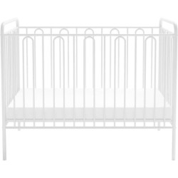 POLINI LIt bébé Métal Vintage 120*60 Blanc