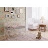 POLINI LIt bébé Métal Vintage 120*60 Blanc