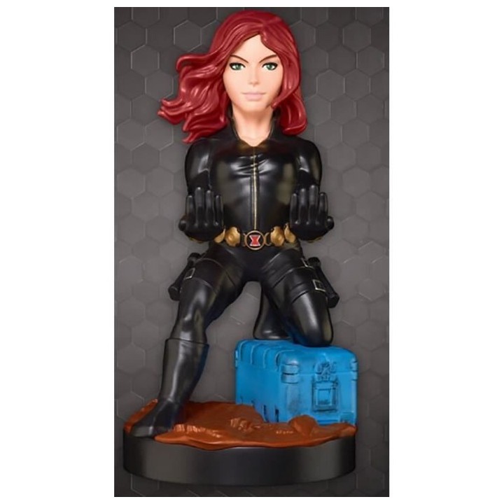 Figurine Black Widow - Support & Chargeur pour Manette et Smartphone -