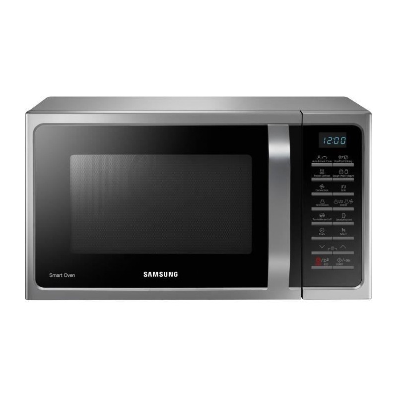 Micro-ondes combiné - SAMSUNG MC28H5015CS - Gris - 28 L