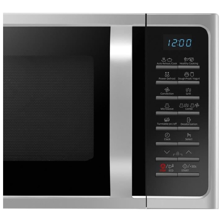 Micro-ondes combiné - SAMSUNG MC28H5015CS - Gris - 28 L