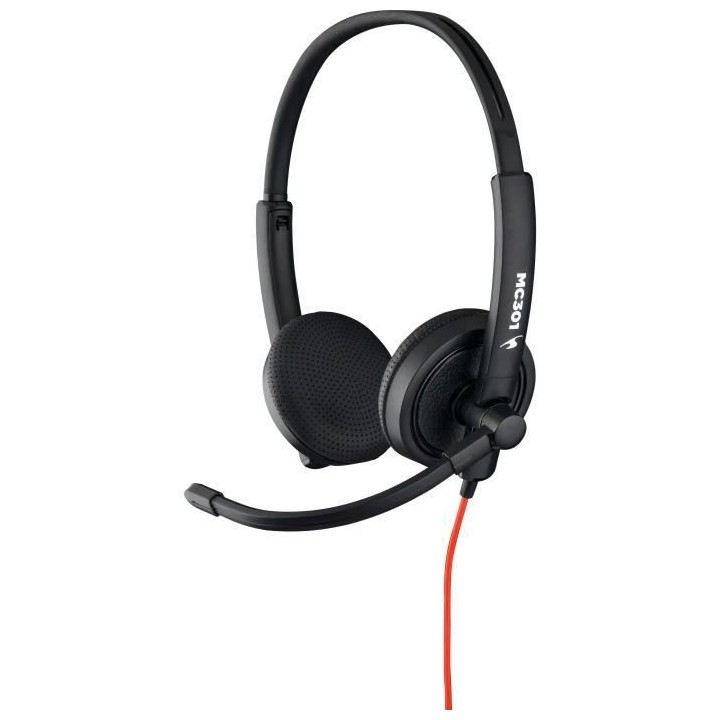 Casque stéréo Hi-fi avec micro - BLUESTORK - Micro flexible et rotat