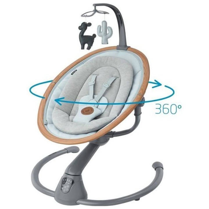 MAXI-COSI Cassia Balancelle Electrique Musicale, De la naissance a 6 m