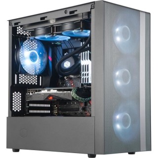 COOLER MASTER LTD BOITIER PC NR400 - 2xVentilateurs 120mm - Noir - Ver