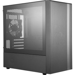 COOLER MASTER LTD BOITIER PC NR400 - 2xVentilateurs 120mm - Noir - Verre trempé - Format Micro ATX (MCB-NR400-KGNN-S00)