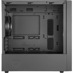 COOLER MASTER LTD BOITIER PC NR400 - 2xVentilateurs 120mm - Noir - Verre trempé - Format Micro ATX (MCB-NR400-KGNN-S00)