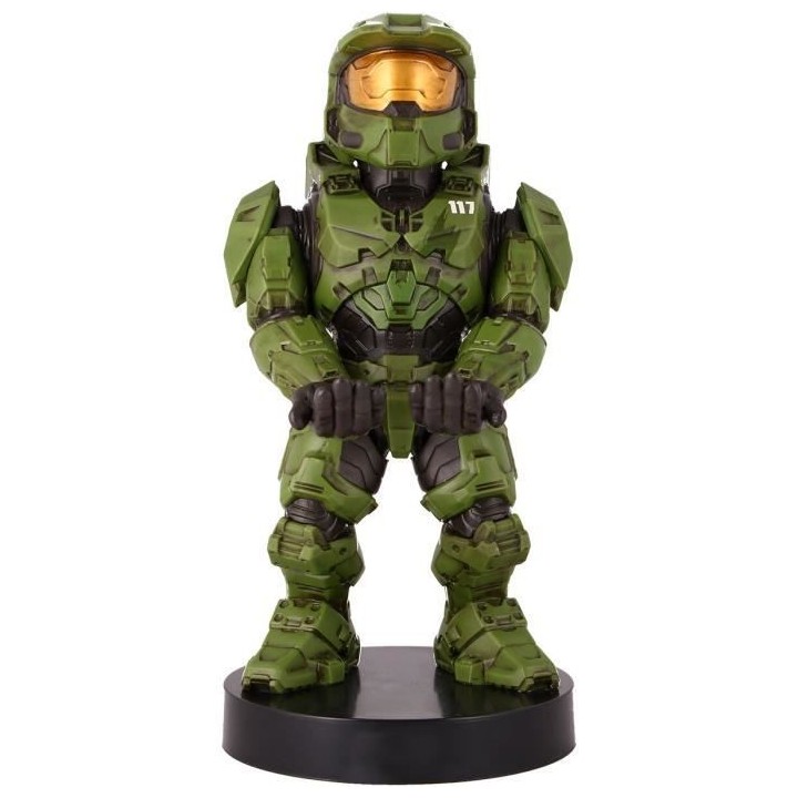 Figurine Halo Infinite Spartan-117 - Support & Chargeur pour Manette e