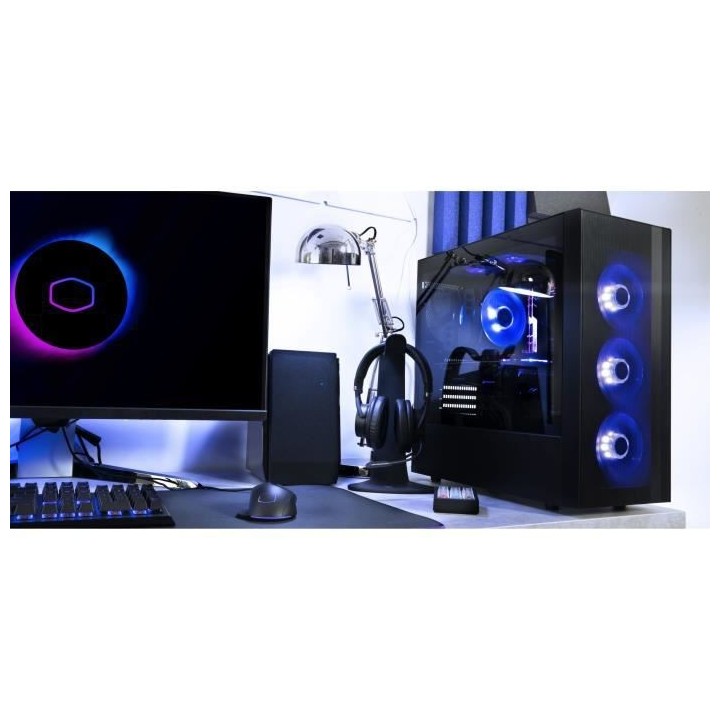 COOLER MASTER LTD BOITIER PC NR600 - Gaming -2xVentilateurs 120mm - No
